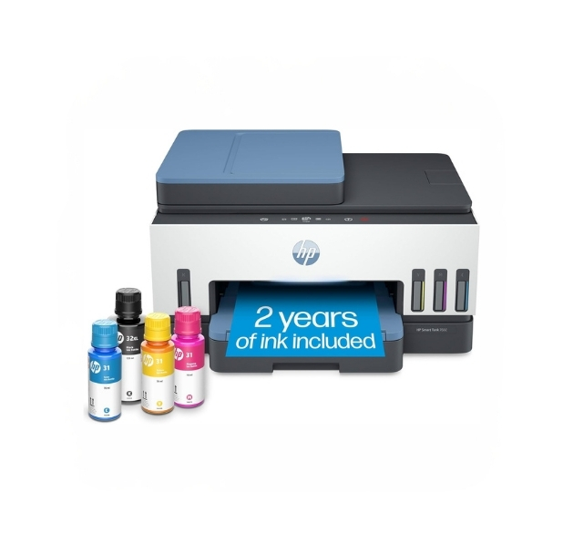 HP Smart Tank 7602 Wireless All-in-One Cartridge-Free Ink Tank Printer